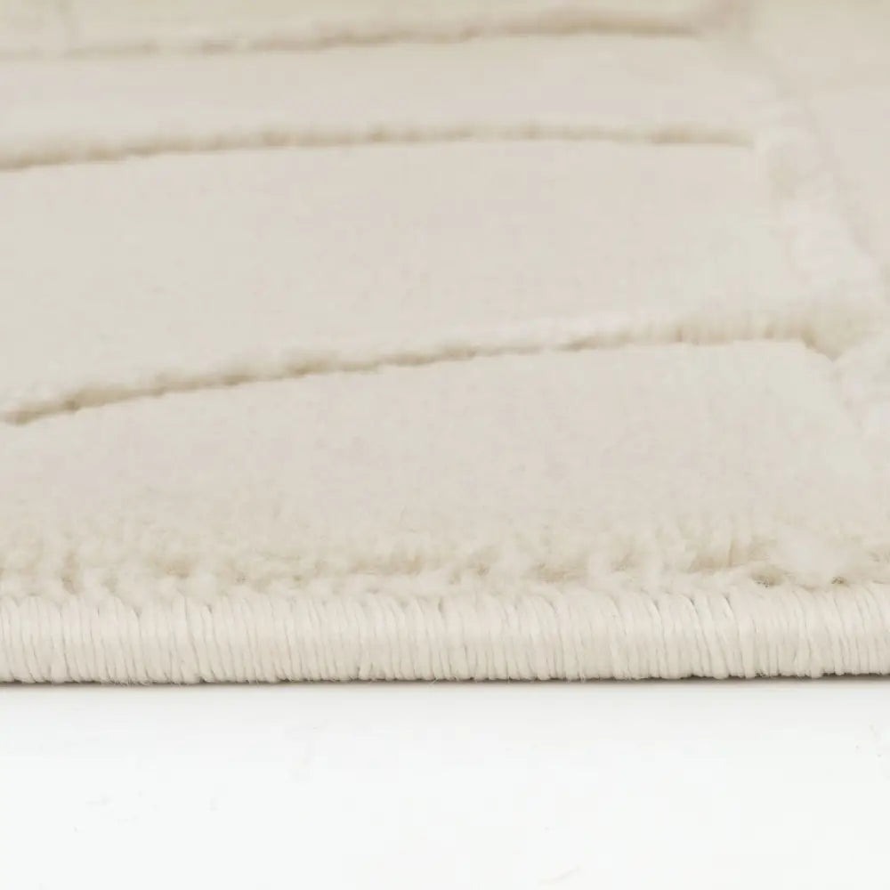 Aura Collection Rug Halo in Cream - Rugs