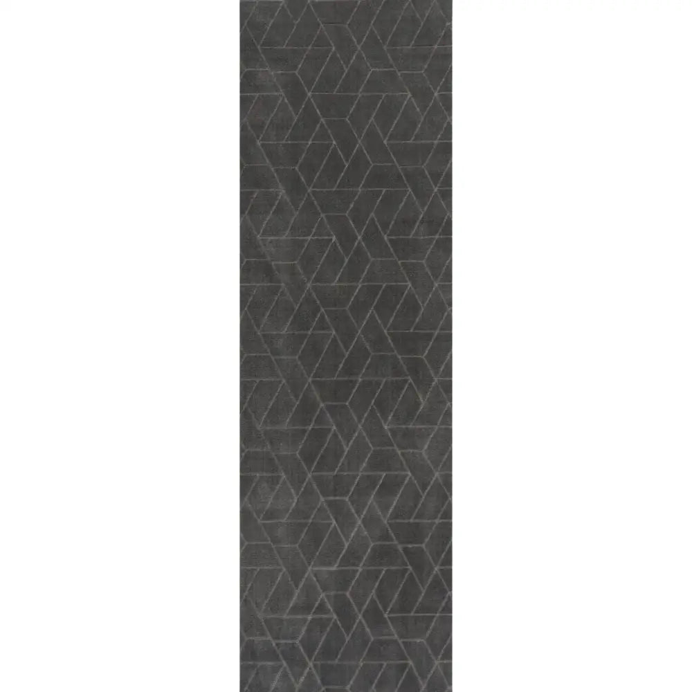 Aura Collection Rug Monolith in Grey - 80X300 cm - Rugs