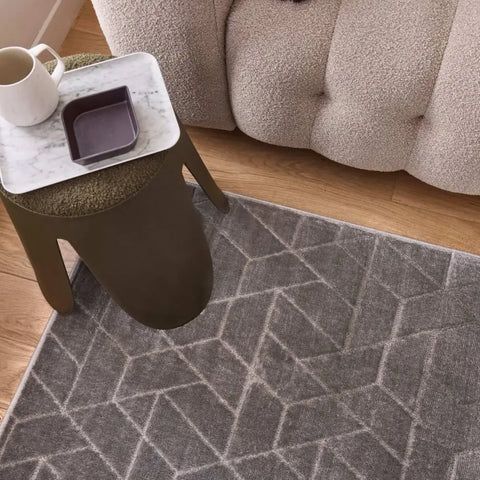 Aura Collection Rug Monolith in Grey - Rugs