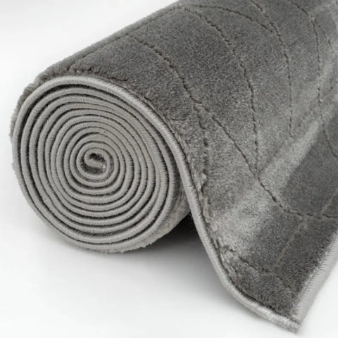 Aura Collection Rug Monolith in Grey - Rugs