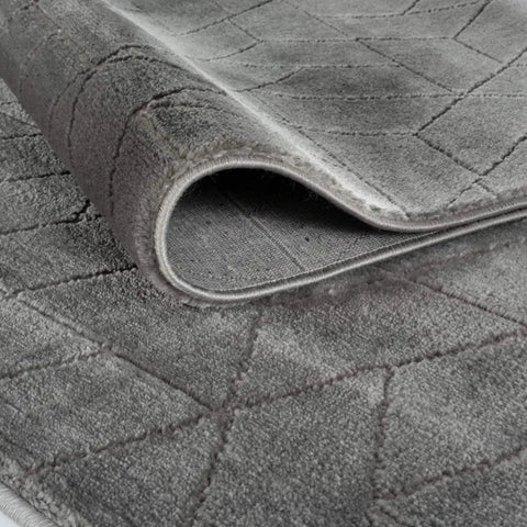 Aura Collection Rug Monolith in Grey - Rugs