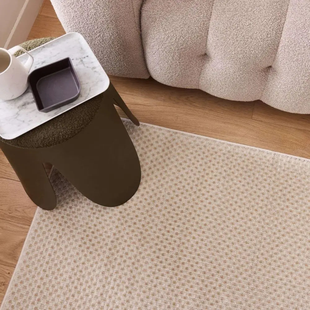 Aura Collection Rug Mosaic in Beige - Rugs