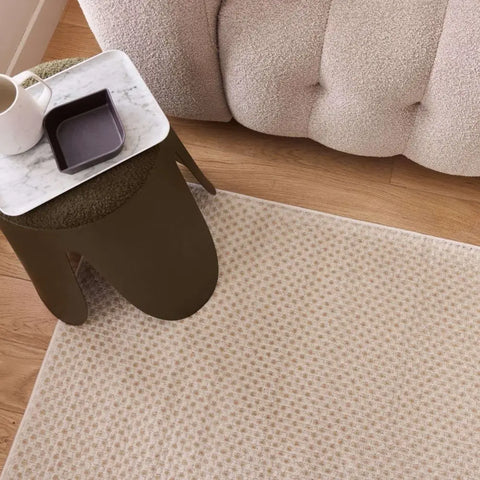 Aura Collection Rug Mosaic in Beige - Rugs