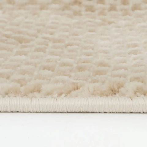 Aura Collection Rug Mosaic in Beige - Rugs