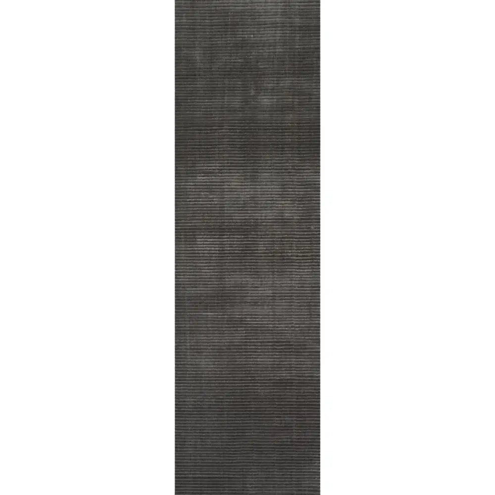 Aura Collection Rug Obsidian in Grey - 80X300 cm - Rugs