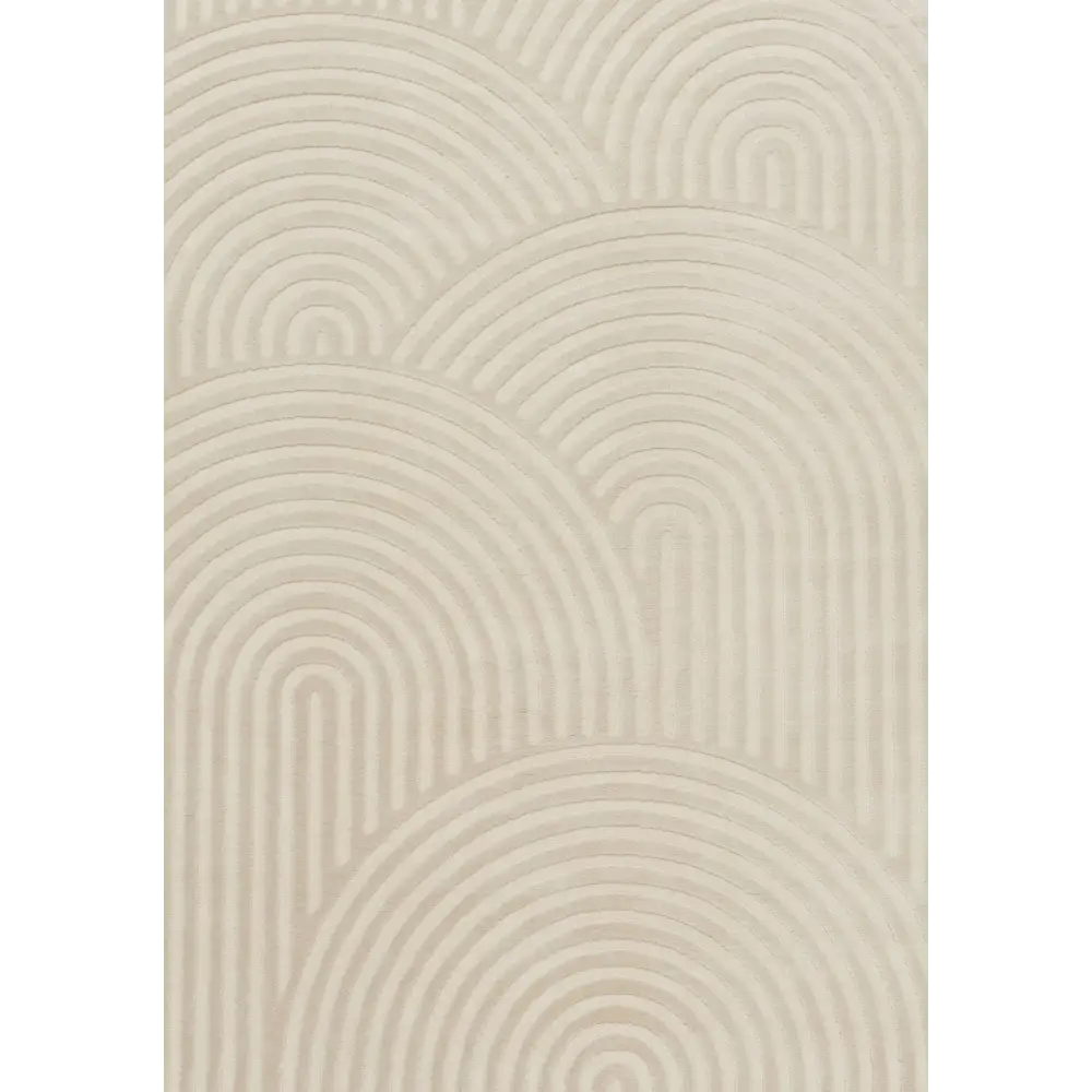 Aura Collection Rug Ripple in Cream - 80X150 cm - Rugs