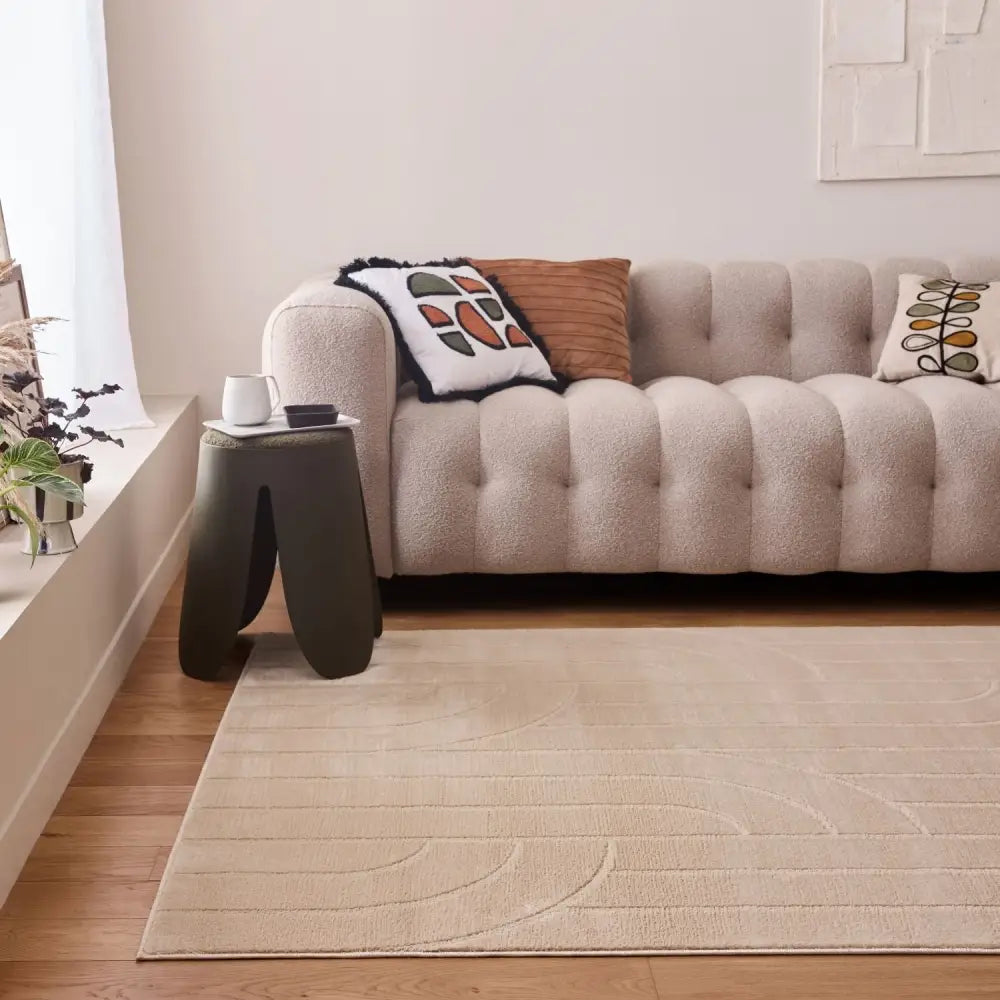 Aura Collection Rug Sable in Beige - Rugs