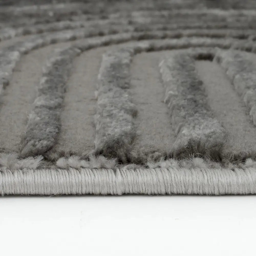 Aura Collection Rug Strata in Grey - Rugs
