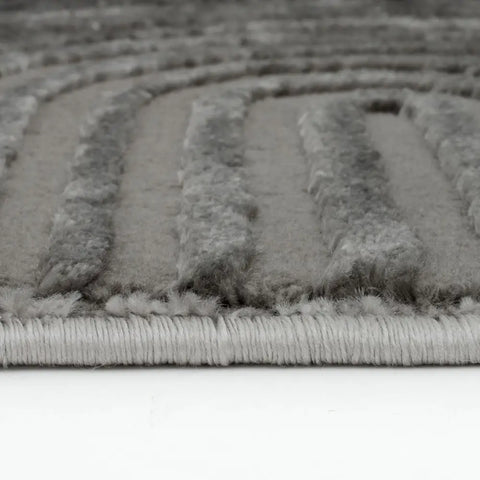 Aura Collection Rug Strata in Grey - Rugs