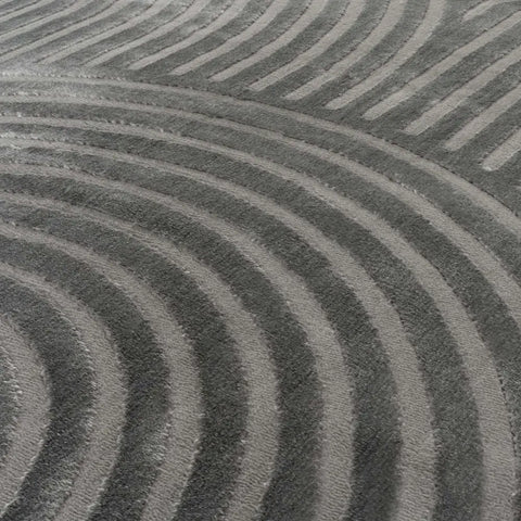 Aura Collection Rug Strata in Grey - Rugs