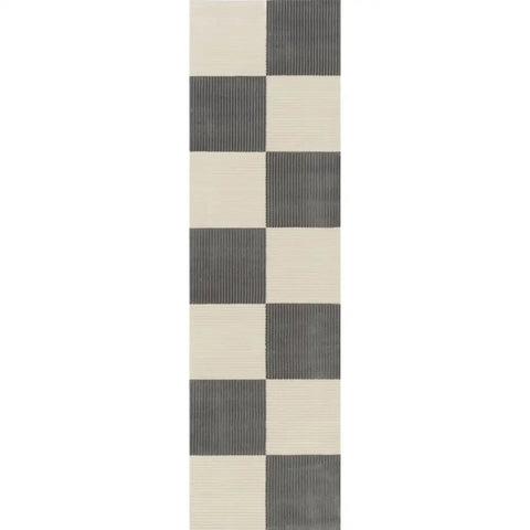 Aura Collection Rug Stride in Grey - 80X300 cm - Rugs