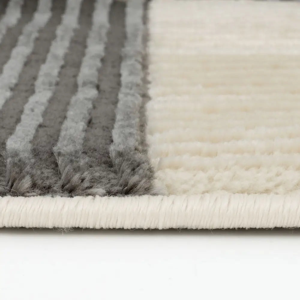 Aura Collection Rug Stride in Grey - Rugs