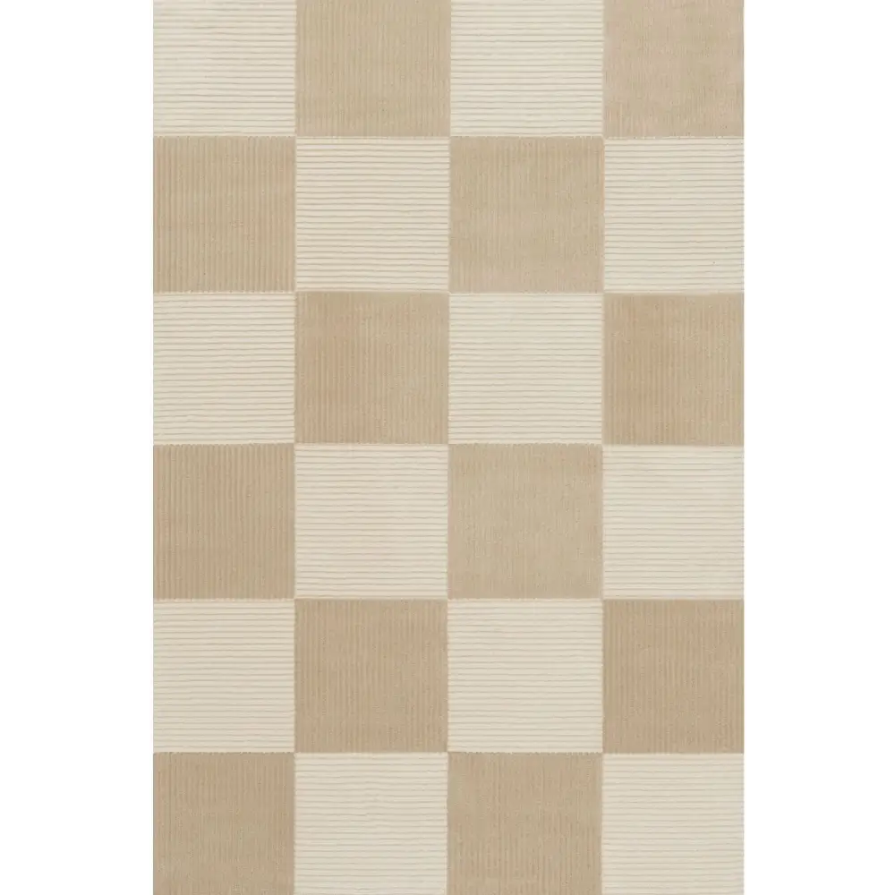 Aura Collection Rug Sync in Beige - 80X150 cm - Rugs