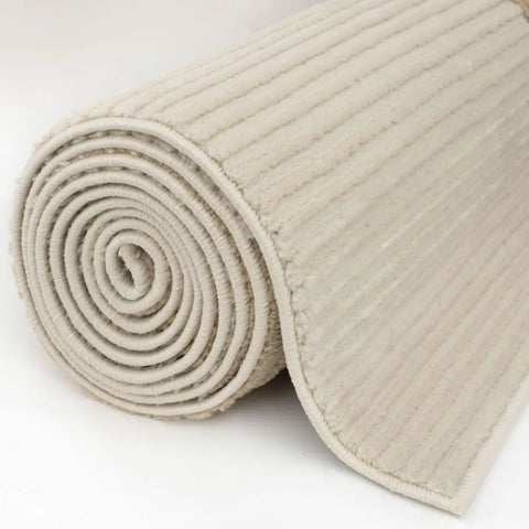 Aura Collection Rug Sync in Beige - Rugs