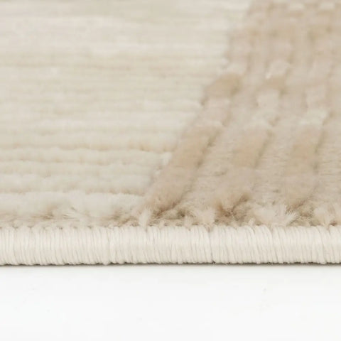 Aura Collection Rug Sync in Beige - Rugs