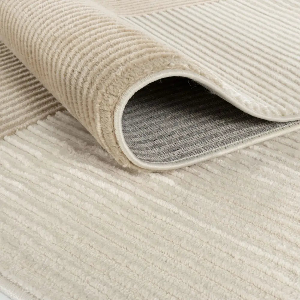 Aura Collection Rug Sync in Beige - Rugs