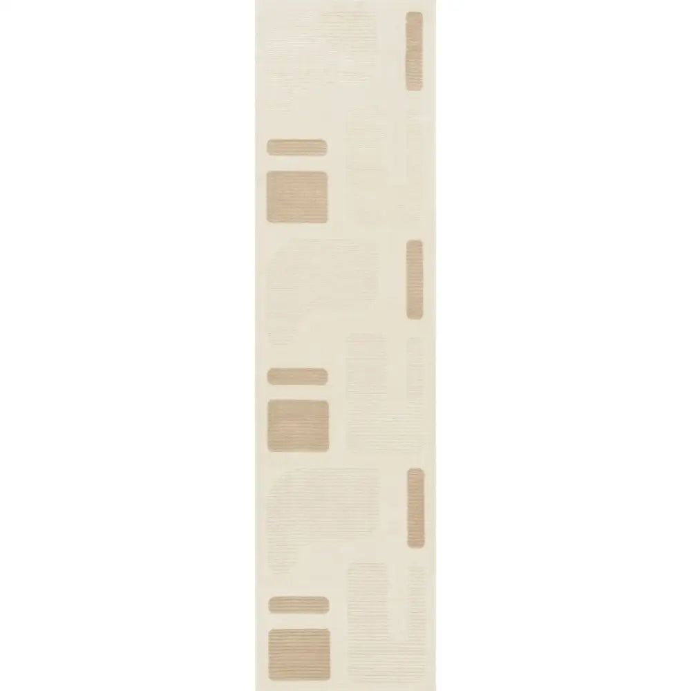 Aura Collection Rug Vista in Beige - 80X300 cm - Rugs