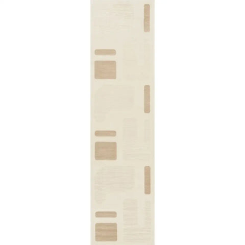 Aura Collection Rug Vista in Beige - 80X300 cm - Rugs