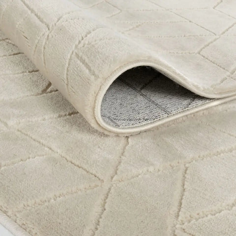 Aura Collection Rug Zenith in Cream - Rugs