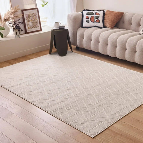 Aura Collection Rug Zenith in Cream - Rugs