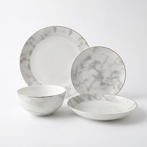 Aurelia 16-Piece Fine Bone China Dinner Set