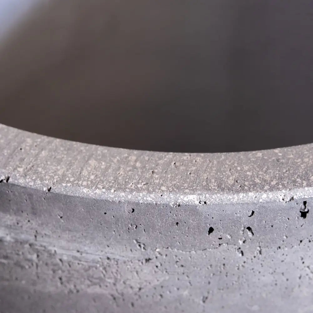 Aurella | Onyx Dusk – 70cm Extra Large Concrete Cylinder Planter – 199L Round Plant Pot - Pots & Plants