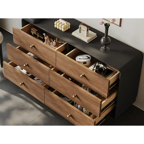 Aurora Corner Dressing Table With Mirror Solid Wood