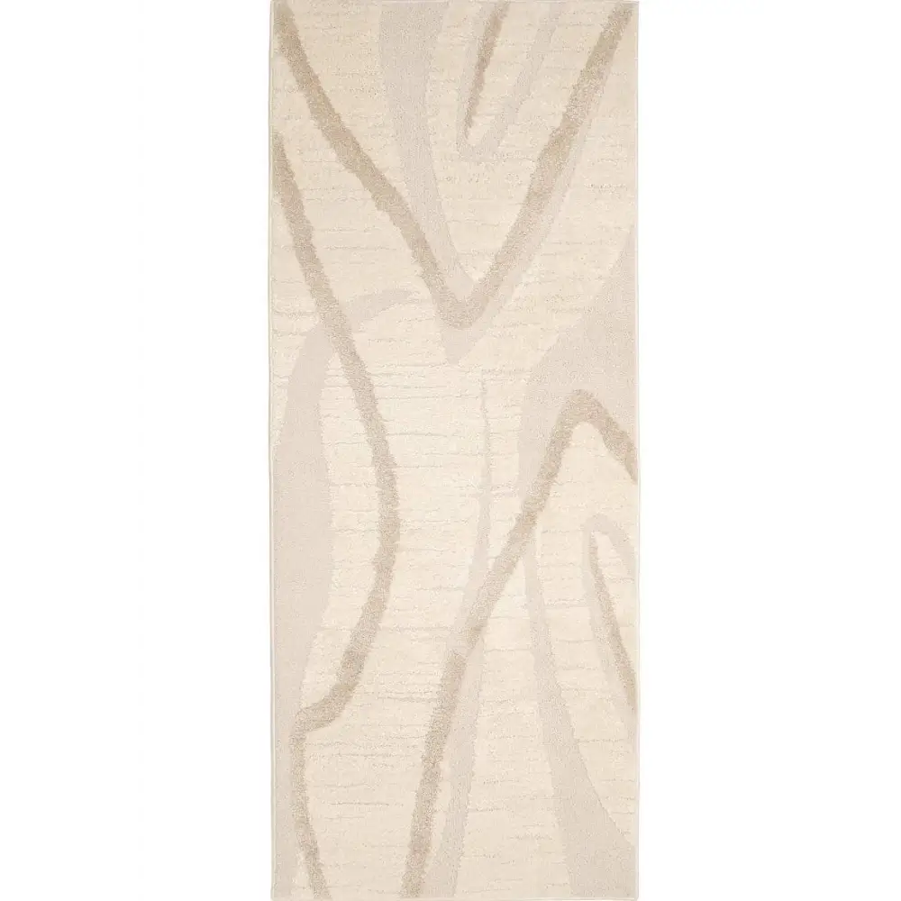 Ava Pave Wave Illusion Rug – Cream Abstract - 160X230 cm / Ava Wave - Rugs