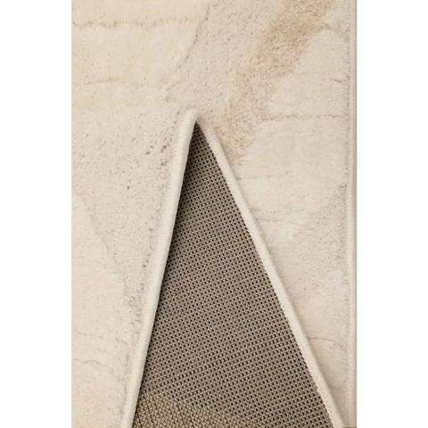 Ava Pave Wave Illusion Rug – Cream Abstract - Rugs