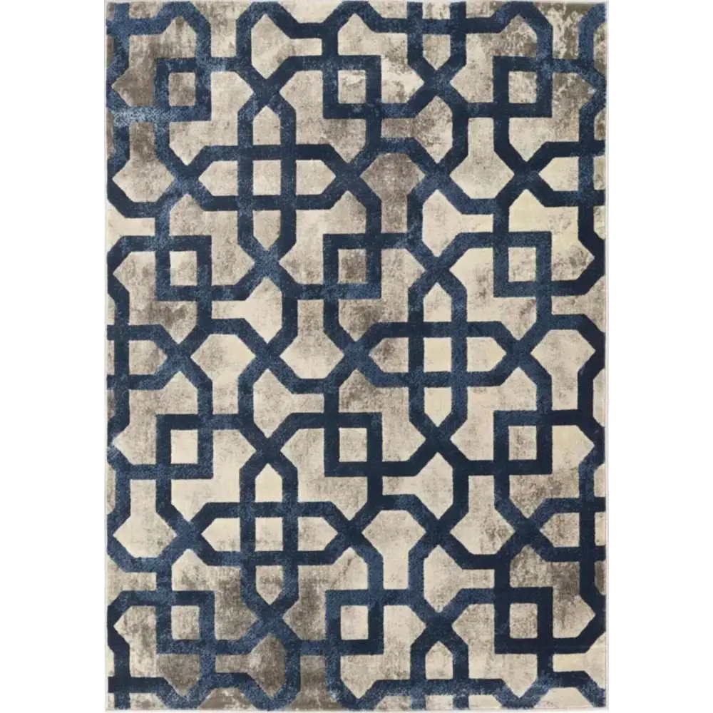 Avanti Navy Moroccan Rug - Rugs