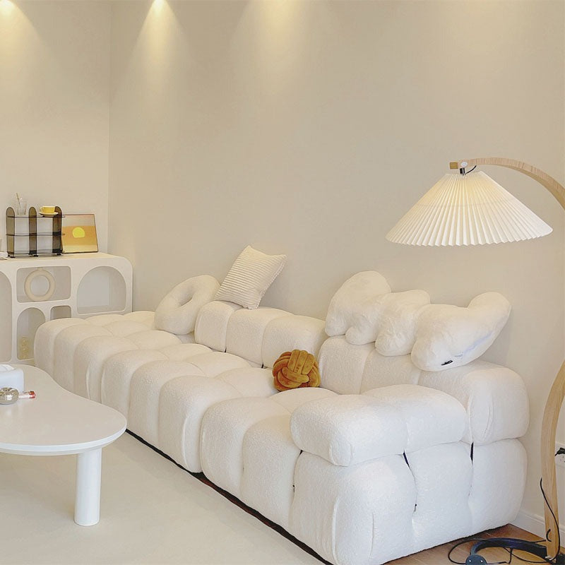 B&B Camaleonda Style Two Seater, Three Seater, Two Seater Corner Sofa, Boucle