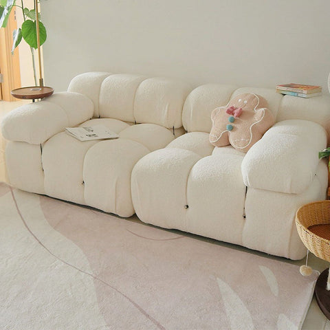 B&B Camaleonda Style Two Seater, Three Seater, Two Seater Corner Sofa, Boucle