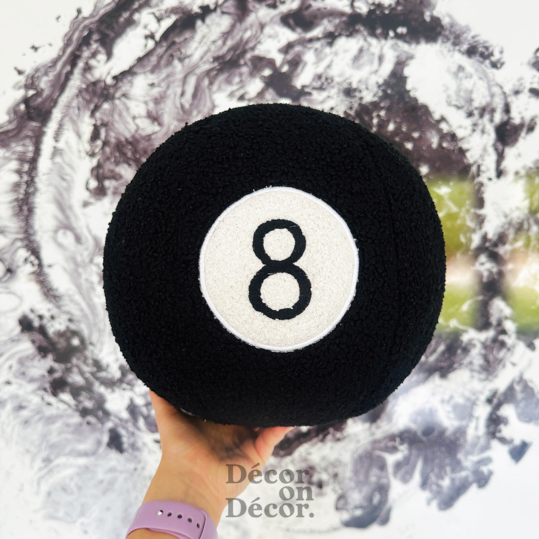 8 Ball Sphere Cushion