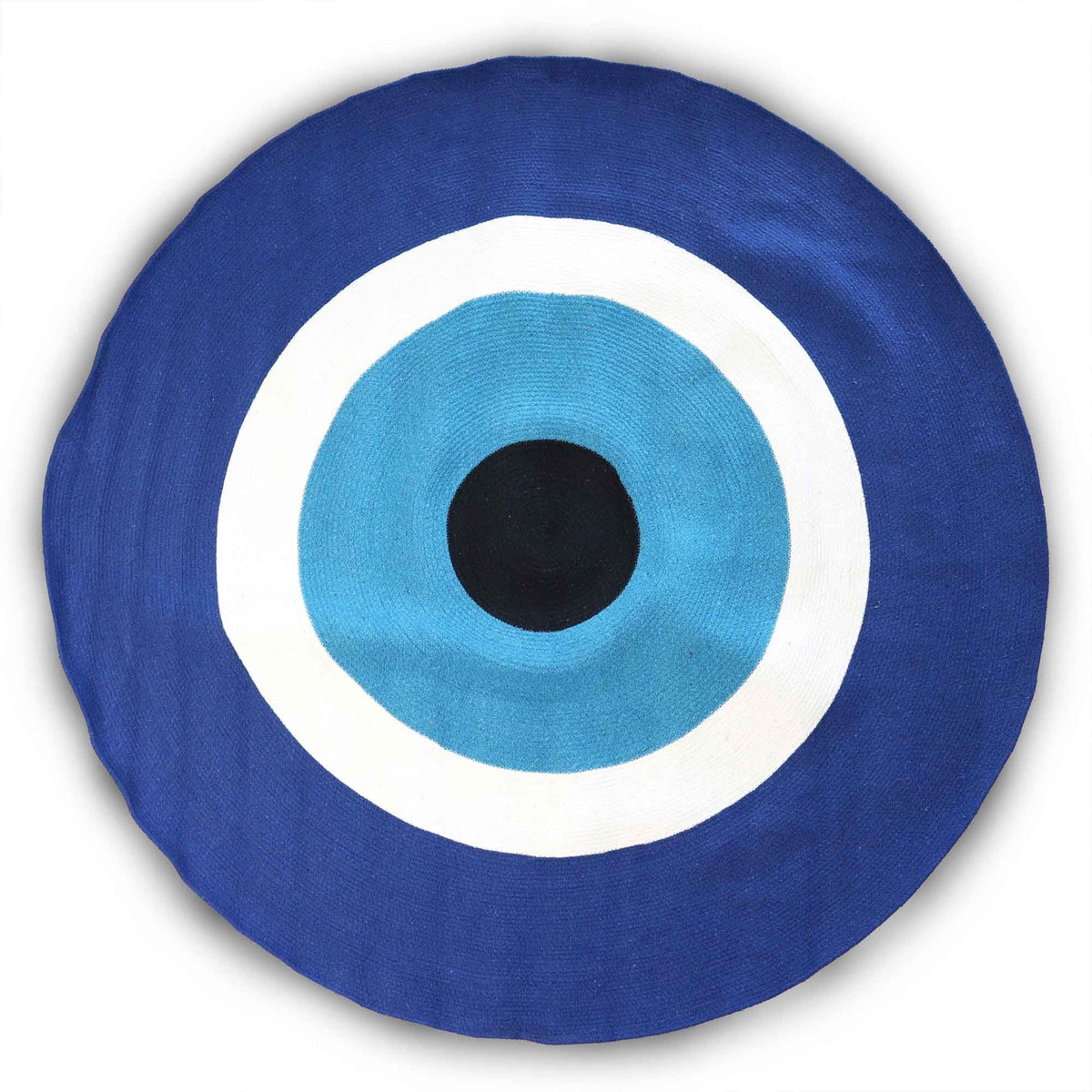 Cotton Rope Evil Eye Rug | 150 X 150cm