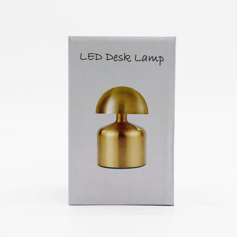 Touch Lamp - Flat Mushroom Bronze- USB (C) - Rechargable  (400 Watt)
