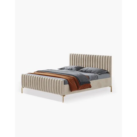 Babbie King Size / Super King Size Bed Velvet