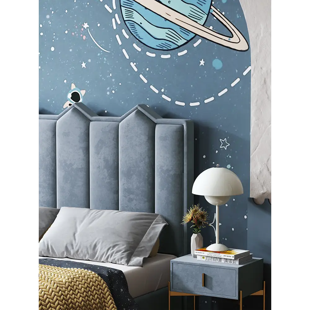 Baber Style King Size / Super King Size Bed Velvet