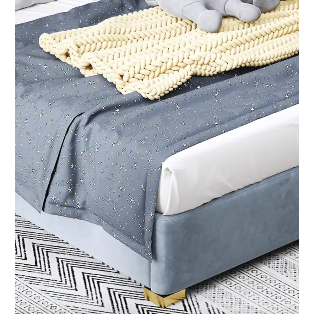 Baber Style King Size / Super King Size Bed Velvet