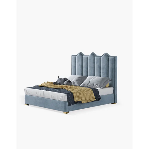 Baber Style King Size / Super King Size Bed Velvet