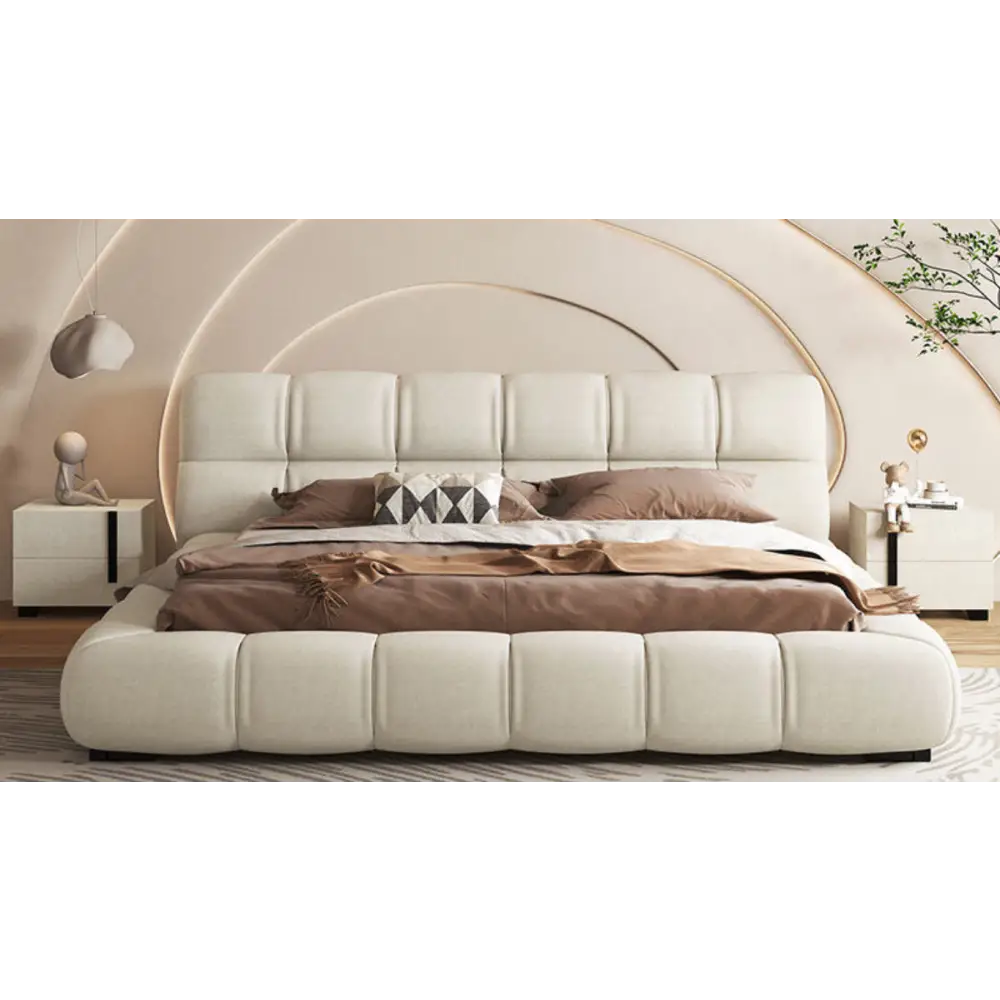 Bader King Size / Super King Size Bed Velvet