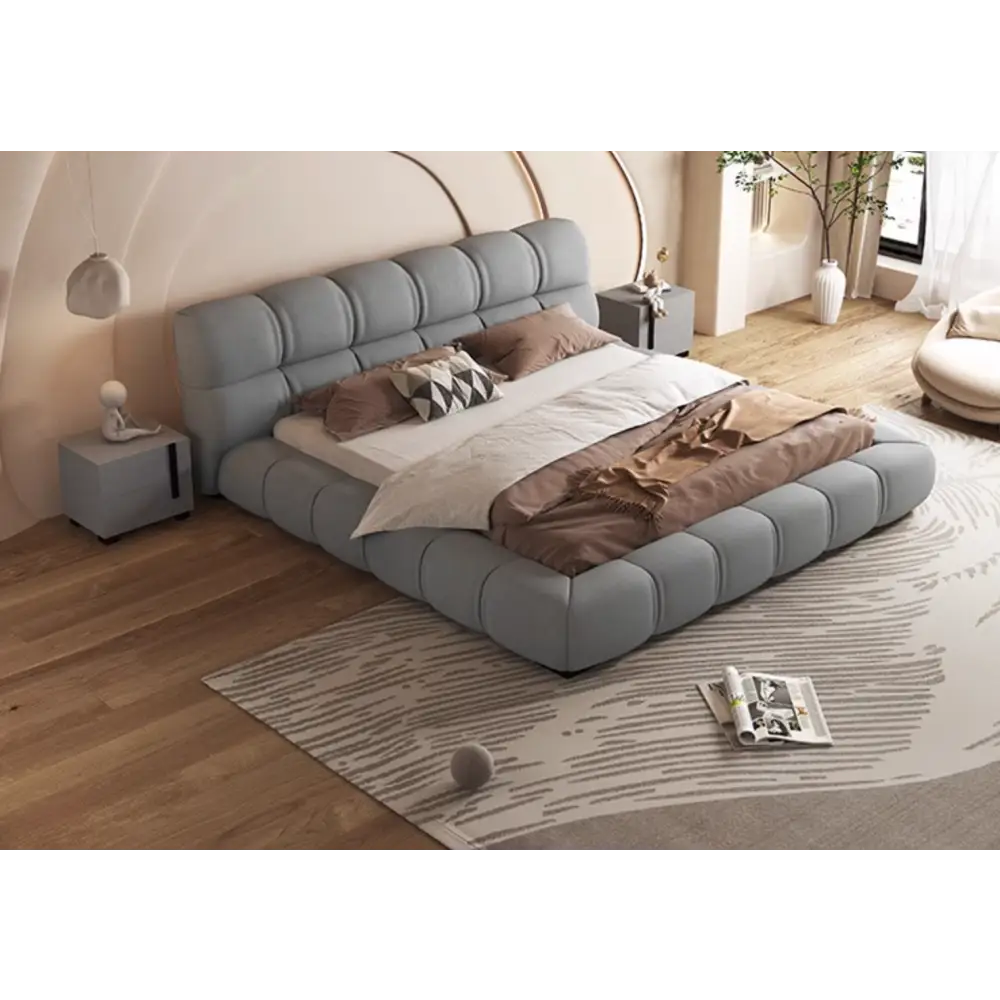 Bader King Size / Super King Size Bed Velvet