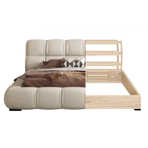 Bader King Size / Super King Size Bed Velvet