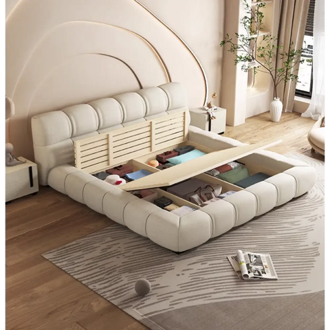 Bader King Size / Super King Size Bed Velvet