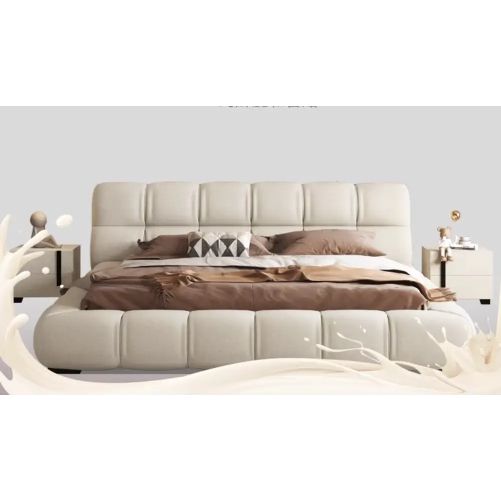 Bader King Size / Super King Size Bed Velvet