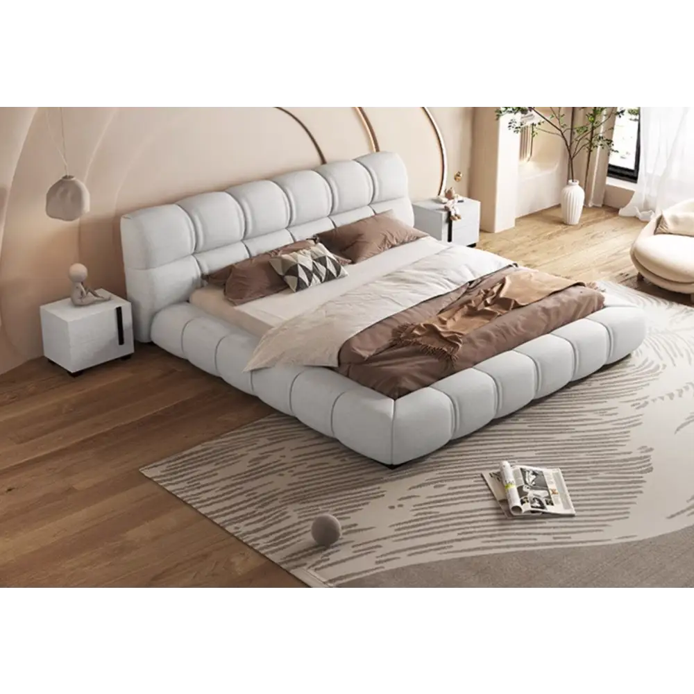 Bader King Size / Super King Size Bed Velvet