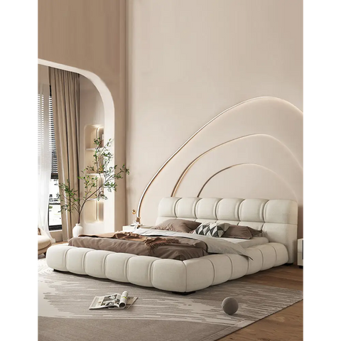 Bader King Size / Super King Size Bed Velvet
