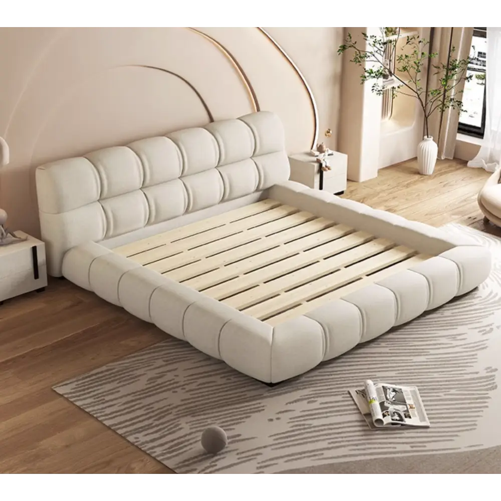 Bader King Size / Super King Size Bed Velvet