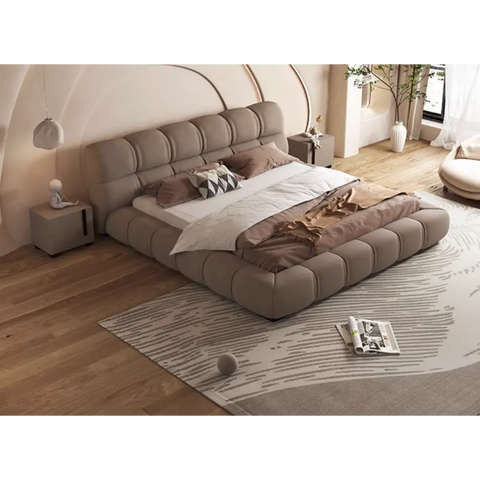 Bader King Size / Super King Size Bed Velvet