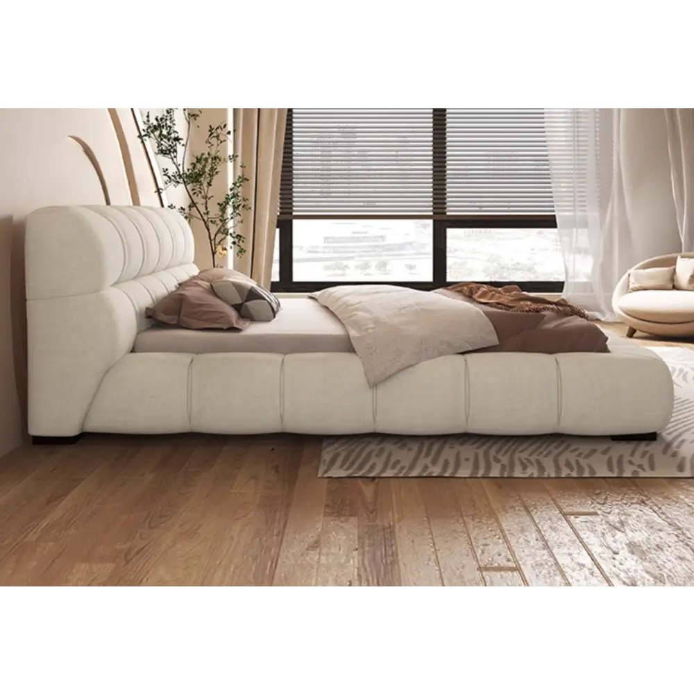 Bader King Size / Super King Size Bed Velvet