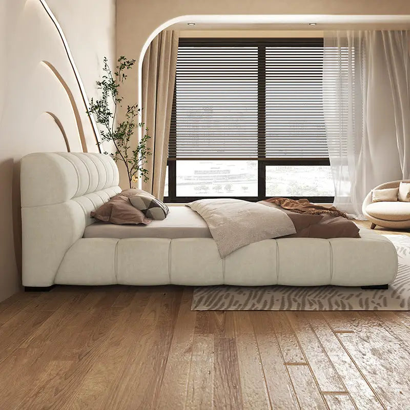 Bader King Size / Super King Size Bed Velvet